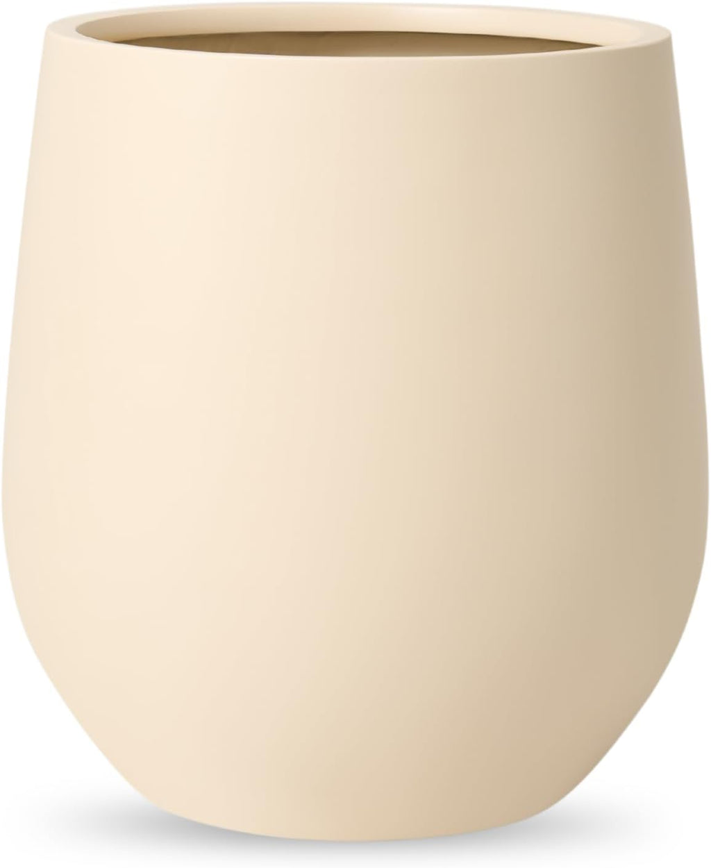 21" H x 19" D Premium Corso Fiberstone Planter - Taupe